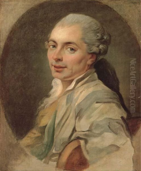 Portrait Of A Gentleman, Said To Be The Chevalier De Billaut, Seated, Half-length - view 1