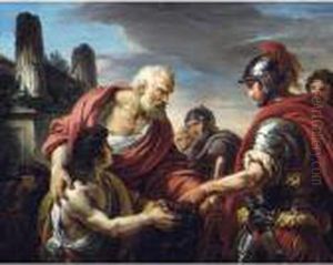 Belisarius, Reduced To Begging, 
Recognized By A Soldier From The Army Of Emperor Justinian