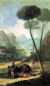 The Fall (La Caída) by Francisco Goya Fuendetodos
