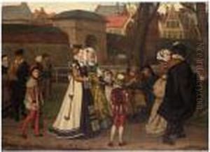 A Medieval Street Scene