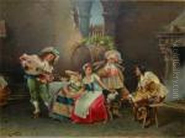 Scena D'interno Con Personaggi - view 1