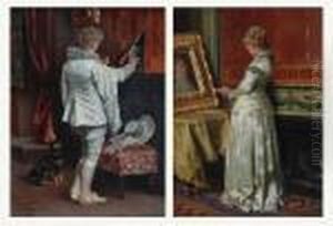 "l'innamorato" E "ricordo Amoroso" by Francesco Vinea