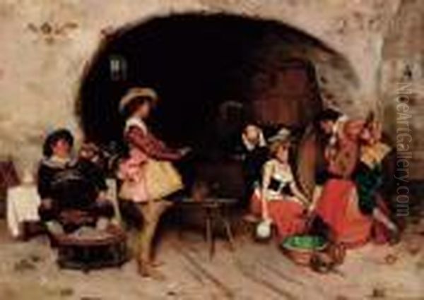 Serenading The Barmaid In The Tavern - view 1
