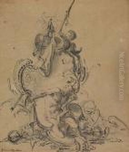Design For A Cartouche - view 1
