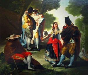 Paseo en Andalucia by Francisco Goya Fuendetodos