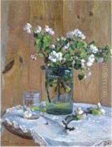 Apple Blossom by Sergey Arsenievich Vinogradov