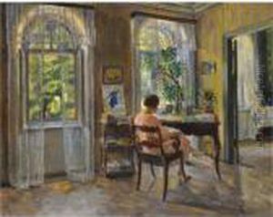 Lady In An Interior