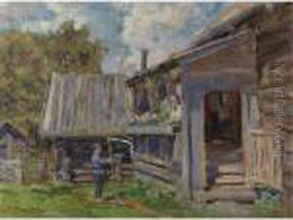 A Village Scene - view 1