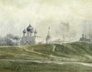 "russische Kirche In Landschaft"
Aquarell, Kyrillisch Signiert, 23.5x29.5 Cm "russische Kirche In Landschaft"
Aquarell, Kyrillisch Signiert, 23.5x29.5 Cm