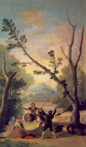 The Swing by Francisco Goya Fuendetodos