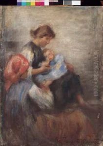Maternita by Adolfo A. Ferraguti Visconti