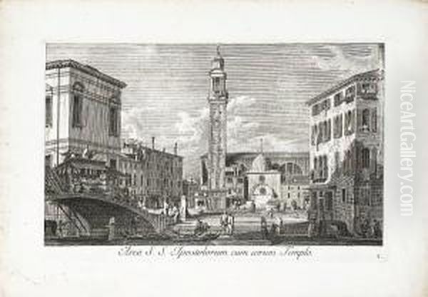 Urbis Venetiarum Prospectus Celebriories Ex Antonii Canal - view 1