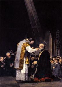 The Last Communion of St Joseph of Calasanz by Francisco Goya Fuendetodos
