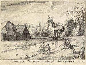 Landaimen Gogaerdt, Onderweghe 
Sloterdyck (ansicht Des Gutes Von Jan Daimen Bei Sloterdyck)