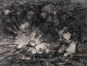 Will She Rise Again by Francisco Goya Fuendetodos