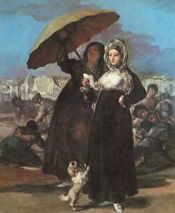 Young Majas by Francisco Goya Fuendetodos