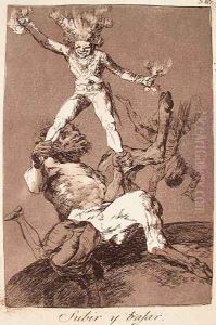 To Rise and to Fall by Francisco Goya Fuendetodos