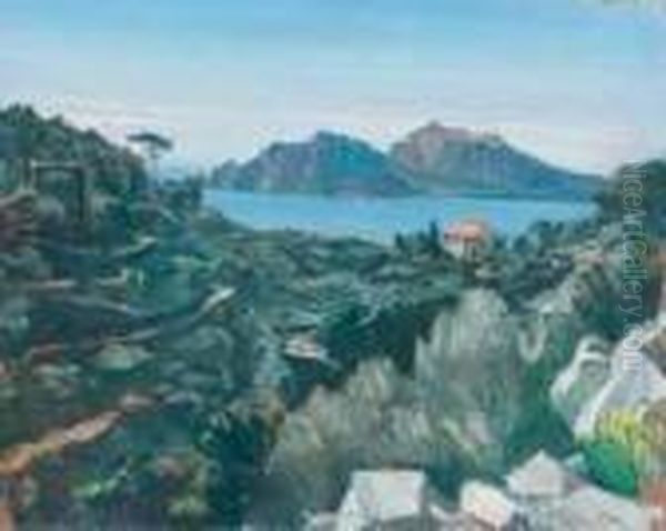 Capri Vista Da Massa Lubrense - view 1
