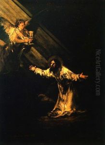 Christ on the Mount of Olives by Francisco Goya Fuendetodos