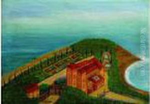 La Villa Fiorentina, A La Pointe De Saint Hospice? by Louis Vivin