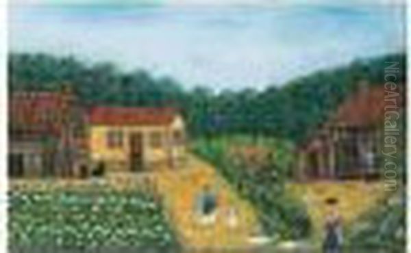 Painted Circa 1925. - view 1