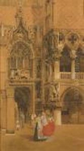 Venezia, Visita A Palazzo Ducale by Giuseppe Vizzotto Alberti