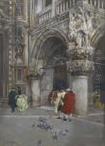 Scorcio Di Palazzo Ducale by Giuseppe Vizzotto Alberti