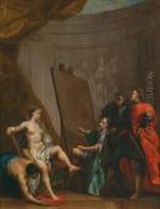 Apelle Dipinge L""""etera Campaspe Su Incarico Di Alessandro Magno Apelle Dipinge L""""etera Campaspe Su Incarico Di Alessandro Magno