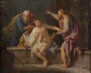 Suzanne Et Les Vieillards by Nicolas Vleughels