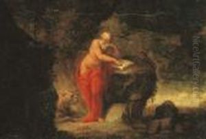 Saint Jerome Dans Le Desert by Nicolas Vleughels