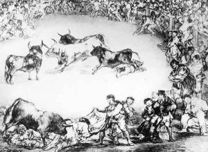 Spanish Entertainment by Francisco Goya Fuendetodos