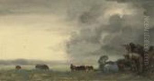 Noppende Paarden: Gathered Horses by Floris Verster