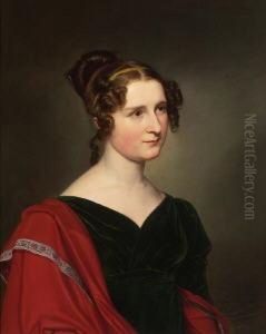 Augusta Puchelt by Carl Christian Vogel von Vogelstein