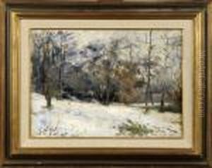 Paysage Enneige. by Guillaume Vogels