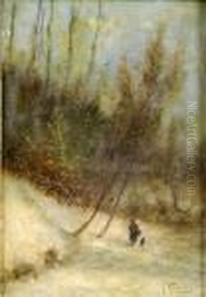 Chemin Dans La Neige - view 1