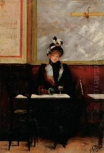 Au Cafe, L'attente by Paul Vogler