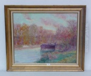 Le Debarquement De La Peniche by Paul Vogler