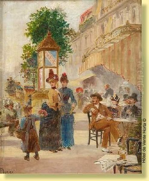 Petite Marchande De Fleurs A Paris - view 1