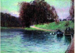 Promenade Sur Le Lac by Paul Vogler