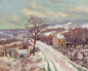 Paysage D'hiver by Paul Vogler