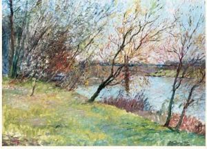 Le Pont D'argenteuil En Automne