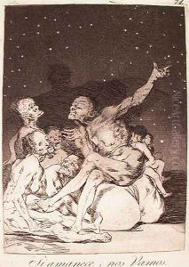 When Day Breaks We Will Be Off by Francisco Goya Fuendetodos