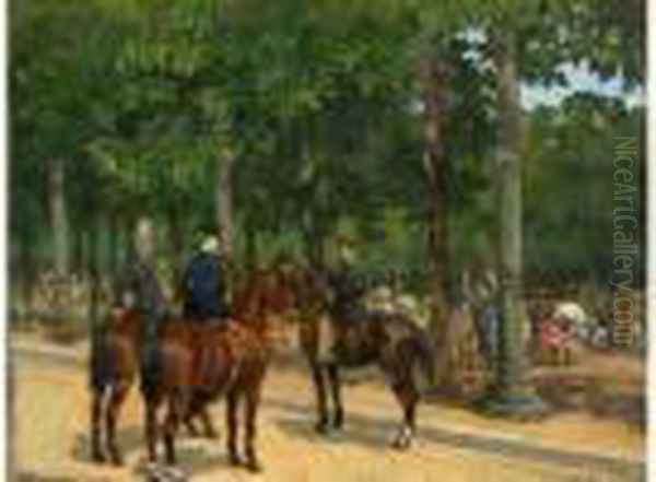 Rencontre Equestre Au Bois De Boulogne - view 1