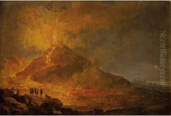 L'eruption Du Vesuve - view 1