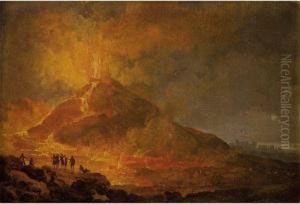 L'eruption Du Vesuve by Pierre-Jacques Volaire
