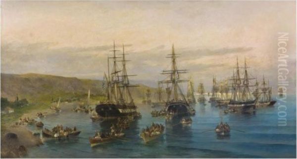 The Arrival Of Karaiskakis At Faliro - view 1