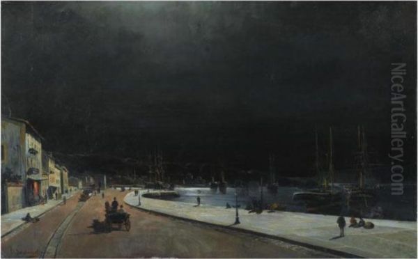 Evening Harbour - view 1