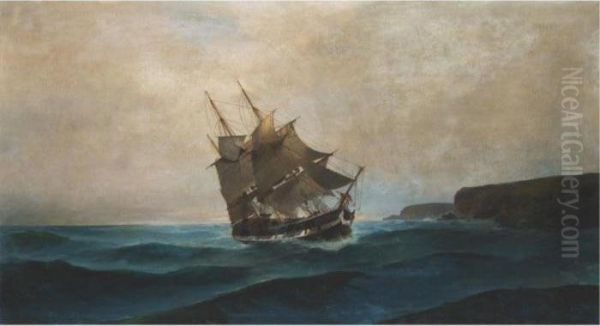 Frigate Along The Shore - view 1