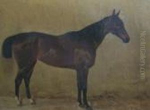 Rechts Signiert E. Volkers. 32 X 42,5 Cm by Emil Volkers