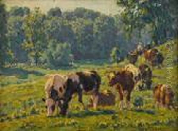 Cattle Grazing - view 1